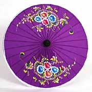 asian parasols and umbrellas